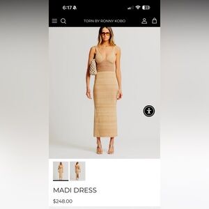 Torn by Ronny kobo MADI DRESS